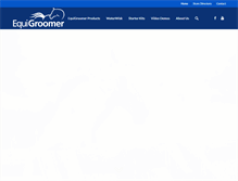 Tablet Screenshot of equigroomer.com